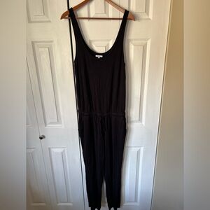 Z Supply Black Sleeveless Jumpsuit Size Large